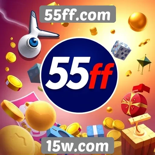 Diversidade de jogos disponíveis no 55ff.com