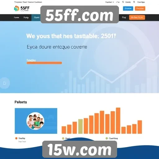 Estudo de mercado sobre a popularidade de 55ff.com